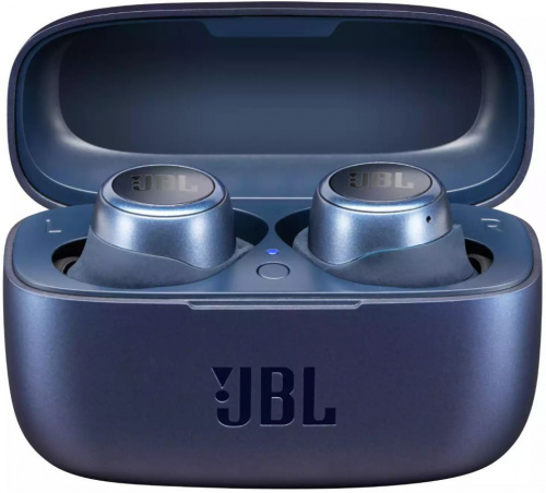 Гарнитура вкладыши JBL LIVE 300 TWS синий беспроводные bluetooth в ушной раковине (JBLLIVE300TWSBLU) фото 3