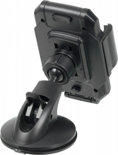 Держатель Wiiix HT-28T6 черный для для смартфонов и навигаторов фото 3