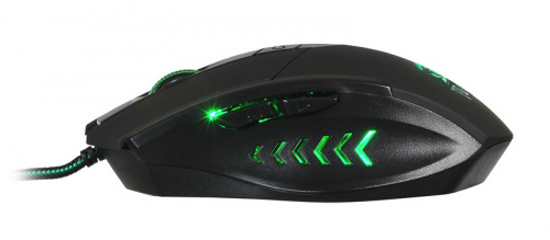 Комплект Оклик HS-HKM300G PIRATE (клавиатура, мышь, коврик для мыши, гарнитура) черный (1103554) фото 11