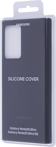 Чехол (клип-кейс) Samsung для Samsung Galaxy Note 20 Ultra Silicone Cover черный (EF-PN985TBEGRU) фото 5