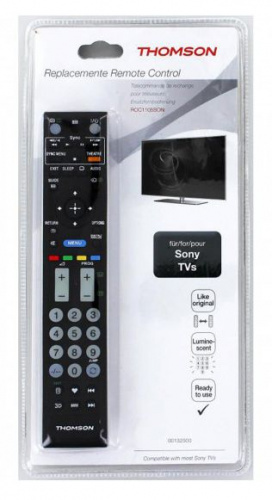 Универсальный пульт Thomson H-132500 Sony TVs черный фото 2