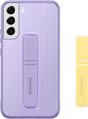 Чехол (клип-кейс) Samsung для Samsung Galaxy S22+ Protective Standing Cover фиолетовый (EF-RS906CVEGRU) фото 10