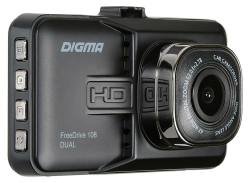 Видеорегистратор Digma FreeDrive 108 DUAL черный 1.3Mpix 1080x1920 1080p 140гр. GP2248 фото 16