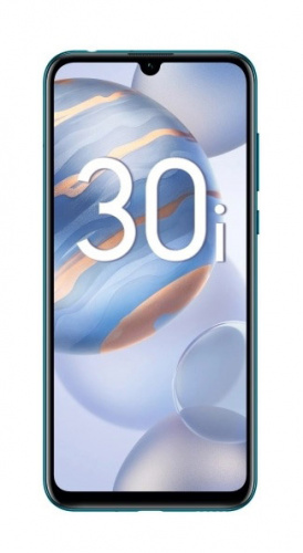 Смартфон Honor 30i 128Gb 4Gb синий фантом моноблок 3G 4G 6.4" 1080x2400 Android 8.1 24Mpix WiFi GPS GSM900/1800 GSM1900 MP3