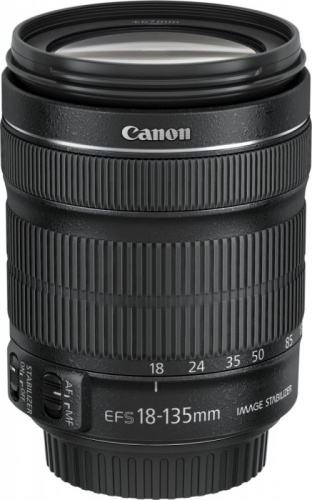Объектив Canon EF-S IS STM (6097B005) 18-135мм f/3.5-5.6 черный фото 3