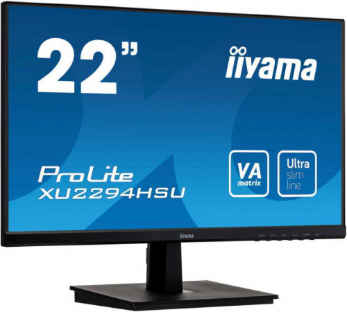 Монитор Iiyama 21.5" ProLite XU2294HSU-B1 черный VA LED 16:9 HDMI M/M матовая 250cd 178гр/178гр 1920x1080 D-Sub DisplayPort FHD USB 3кг фото 3