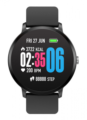 Смарт-часы Digma Smartline T4r 1.3" IPS черный (T4RB) фото 4