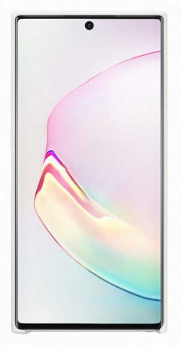 Чехол (клип-кейс) Samsung для Samsung Galaxy Note 10+ Silicone Cover белый (EF-PN975TWEGRU) фото 2