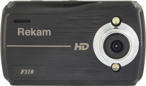 Видеорегистратор Rekam F110 черный 0.93Mpix 720x1280 720p 100гр. GPDV6624