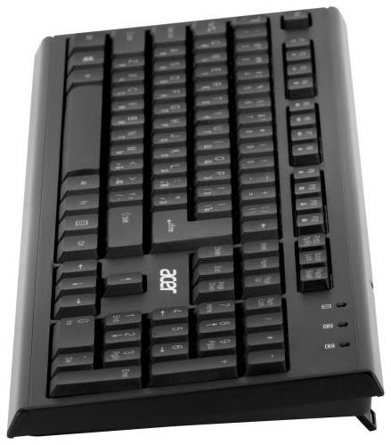 Клавиатура + мышь Acer OKR120 клав:черный мышь:черный USB беспроводная (ZL.KBDEE.007) фото 11
