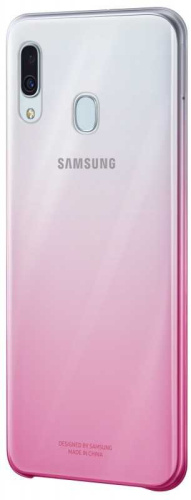 Чехол (клип-кейс) Samsung для Samsung Galaxy A30 Gradation Cover розовый (EF-AA305CPEGRU) фото 2