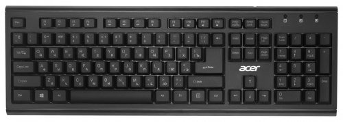 Клавиатура + мышь Acer OKR120 клав:черный мышь:черный USB беспроводная (ZL.KBDEE.007) фото 15