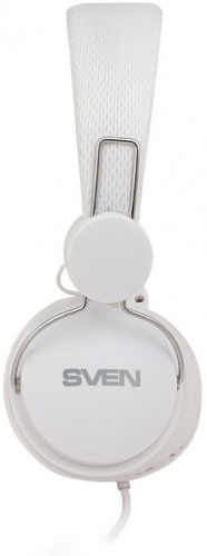 Наушники с микрофоном Sven AP-321M белый 1.2м накладные оголовье (SV-015381) фото 3