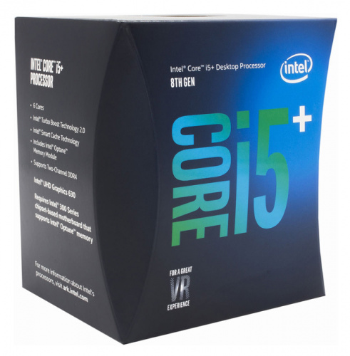 Процессор Intel Original Core i5 8600 Soc-1151v2 (BX80684I58600 S R3X0) (3.1GHz/Intel UHD Graphics 630) Box фото 2