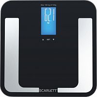 Весы напольные электронные Scarlett SL-BS34ED40 макс.180кг черный