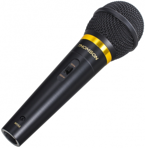 Микрофон проводной Thomson M152 3м черный фото 3