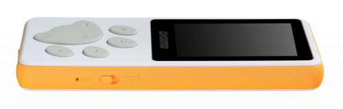 Плеер Hi-Fi Flash Digma S4 8Gb белый/оранжевый/1.8"/FM/microSDHC фото 6
