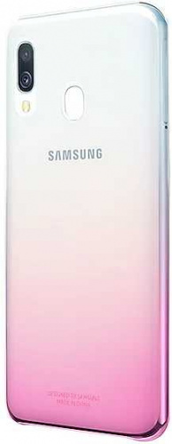 Чехол (клип-кейс) Samsung для Samsung Galaxy A40 Gradation Cover розовый (EF-AA405CPEGRU) фото 2