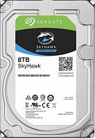 Жесткий диск Seagate Original SATA-III 8Tb ST8000VX004 Surveillance Skyhawk (7200rpm) 256Mb 3.5"