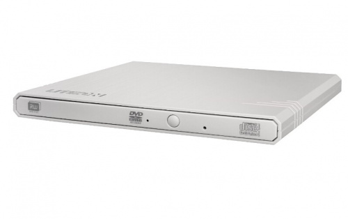 Привод DVD-RW Lite-On eBAU108 белый USB slim внешний RTL фото 2
