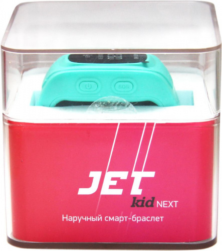 Смарт-часы Jet Kid Next 54мм 0.64" OLED черный (NEXT TURQUOISE) фото 6