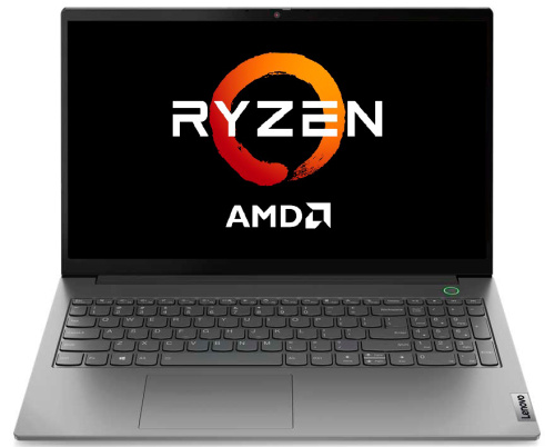 Ноутбук Lenovo Thinkbook 15 G3 ACL Ryzen 5 5500U 16Gb SSD512Gb AMD Radeon 15.6" IPS FHD (1920x1080) Windows 10 Professional 64 grey WiFi BT Cam фото 10