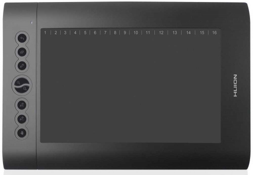 Графический планшет Huion H610PRO V2 USB черный фото 6