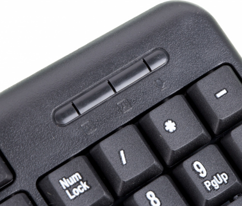 Клавиатура Оклик 180M черный USB фото 4