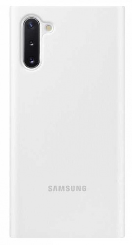 Чехол (флип-кейс) Samsung для Samsung Galaxy Note 10 Clear View Cover белый (EF-ZN970CWEGRU) фото 2