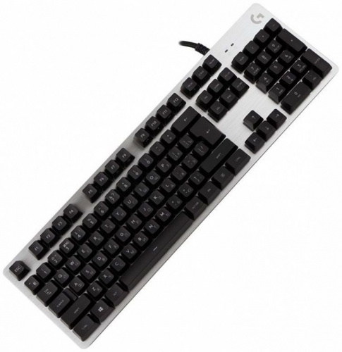 Клавиатура Logitech G413 механическая серебристый USB for gamer LED фото 3
