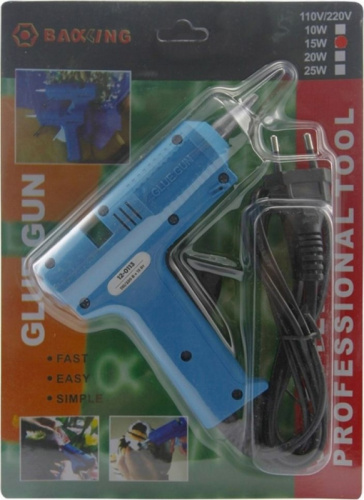 Клеевой пистолет Rexant 12-0113 15Вт стерж.:7мм фото 2
