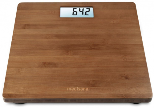 Весы напольные электронные Medisana PS 450 макс.180кг бамбук фото 3