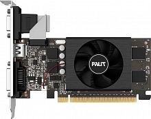 Видеокарта Palit PCI-E PA-GT710-1GD5 NVIDIA GeForce GT 710 1024Mb 64 GDDR5 954/5000 DVIx1/HDMIx1/CRTx1/HDCP Bulk