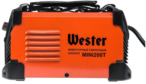 Сварочный аппарат Wester MINI 200Т инвертор ММА DC 8.8кВт фото 2