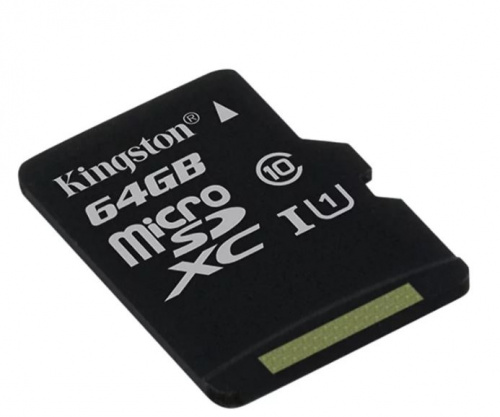 Флеш карта microSDXC 64Gb Class10 Kingston SDCS/64GBSP w/o adapter фото 2