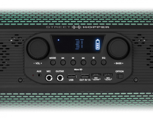 Аудиомагнитола Soundstream Hooper SH-6P черный 30Вт/MP3/FM(dig)/USB/BT/MMC/microSD фото 4