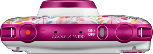 Фотоаппарат Nikon CoolPix W150 цветы 13.2Mpix Zoom3x 2.7" 1080p 21Mb SDXC/SD/SDHC CMOS 1x3.1 5minF HDMI/KPr/DPr/WPr/FPr/WiFi/EN-EL19 фото 5