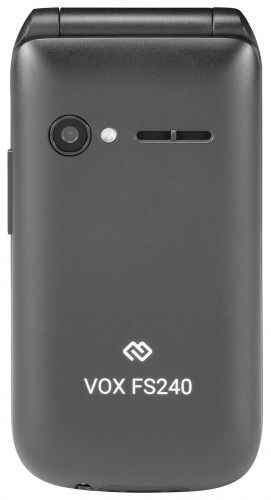 Мобильный телефон Digma VOX FS240 32Mb серый раскладной 2Sim 2.44" 240x320 0.08Mpix GSM900/1800 FM microSDHC max32Gb фото 11