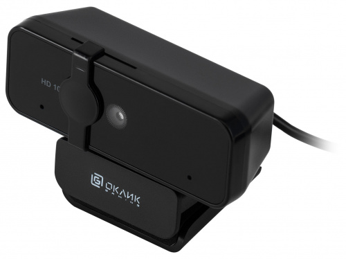 Камера Web Оклик OK-C21FH черный 2Mpix (1920x1080) USB2.0 с микрофоном фото 13