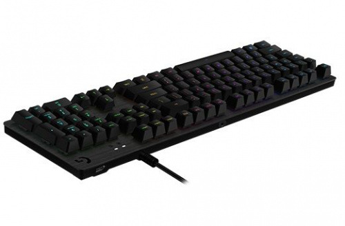 Клавиатура Logitech G513 Tactile Carbon механическая черный USB Multimedia LED (подставка для запястий) фото 2