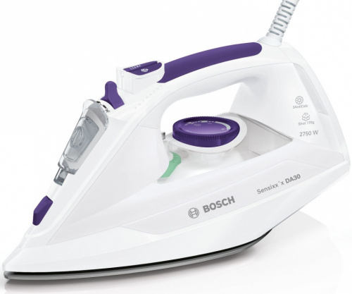 Утюг Bosch TDA3027010 2850Вт белый/фиолетовый фото 9