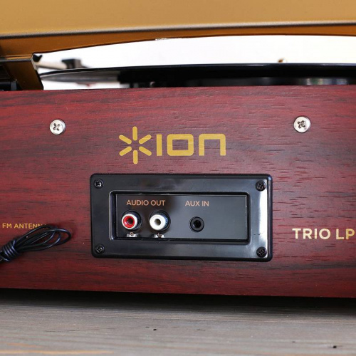 Проигрыватель винила ION Audio TRIO LP частично автоматический черный фото 3