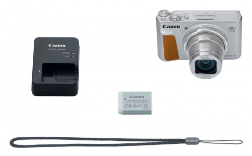 Фотоаппарат Canon PowerShot SX740HS серебристый 21.1Mpix Zoom40x 3" 4K SDXC/SD/SDHC CMOS 1x2.3 IS opt 1minF turLCD 10fr/s 30fr/s HDMI/WiFi/NB-13L фото 5