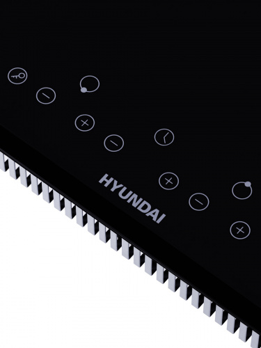 Индукционная варочная поверхность Hyundai HHI 3750 BG черный фото 10