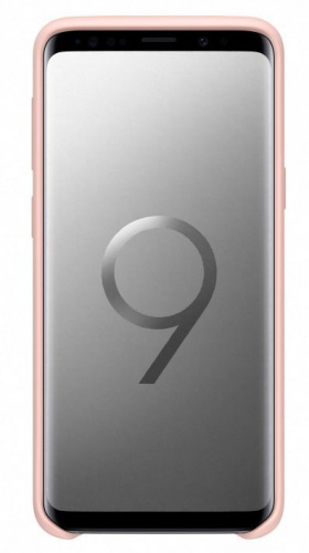 Чехол (клип-кейс) Samsung для Samsung Galaxy S9 Silicone Cover розовый (EF-PG960TPEGRU) фото 4