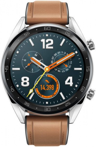 Смарт-часы Huawei Watch GT Sport FTN-B19 46.5мм 1.4" AMOLED серый (55023251)