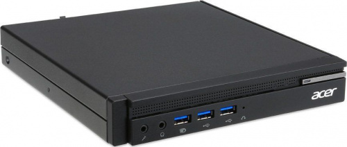 Неттоп Acer Veriton N4640G i3 7100T (3.4)/4Gb/500Gb 7.2k/HDG630/Free DOS/GbitEth/WiFi/BT/65W/клавиатура/мышь/черный фото 3