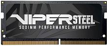 Память DDR4 32GB 2666MHz Patriot PVS432G266C8S Viper Steel RTL PC4-21300 CL18 SO-DIMM 260-pin 1.2В Ret