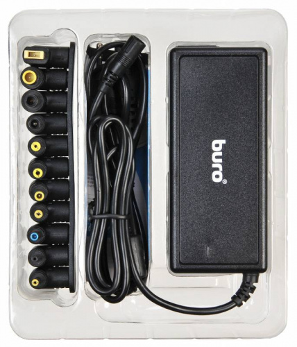 Блок питания Buro BUM-1287M90 автоматический 90W 18.5V-20V 11-connectors от бытовой электросети фото 2