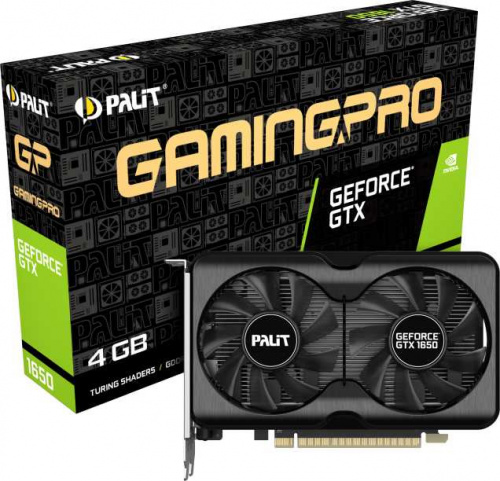 Видеокарта Palit PCI-E PA-GTX1650 GP 4G D6 NVIDIA GeForce GTX 1650 4096Mb 128 GDDR6 1410/12000 HDMIx1 DPx2 HDCP Ret фото 6